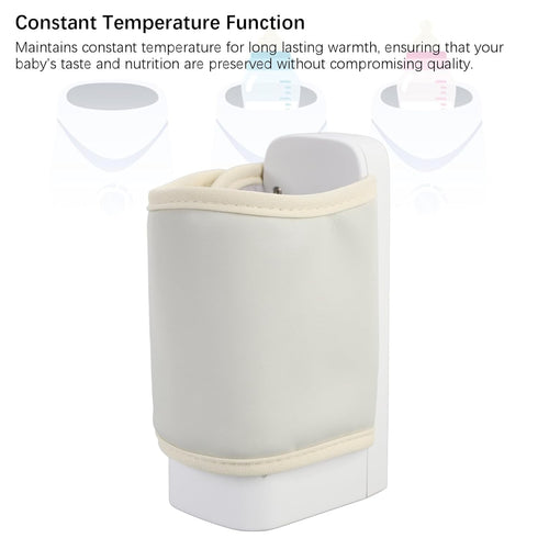 RiToEasysports Baby Bottle Warmer, Portable Constant Temperature Constant Temperature Bottle Warmer Cover for Home