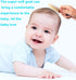 Baby Hair Brush & Silicone Cradle Cap Brush Set, for Newborns & Toddlers, Natural Soft Goat Bristles (Blue)