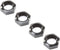 Losi Wheel Nut Black 4 Super Baja Rey LOS252078 Elec Car/Truck Replacement Parts by TEAM LOSI RACING