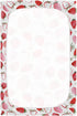 Set, Fitted Crib Sheets for Boys Girls, Soft Breathable Comfortable Watercolor Strawberries Baby Sheet Crib Sheets Fits