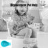 GMP68 Replacement Seat for Sea Me Flush Potty Chair - ~ Replacement Pot ~ Teal Color