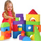 Large Building Foam Blocks for Toddlers – Giant Jumbo Building Blocks (30 Pieces)