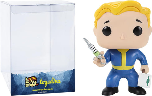 Medic (Hot Topic Exc): P o p ! Games Vinyl Figurine Bundle with 1 'ToysDiva' Graphic Protector (101-10513 - B)