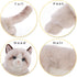 20 Inch- CU-MATE Gray Ragdoll Cat Plush Stuffed Animal Toys -Realistic Ann Baker Cat Handmade Plush Toy Present Gift