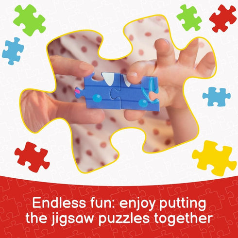 Trefl 4in1 Jigsaw Puzzle Fun Cats Print, DIY Creative Classic Puzzle for Adults and Children