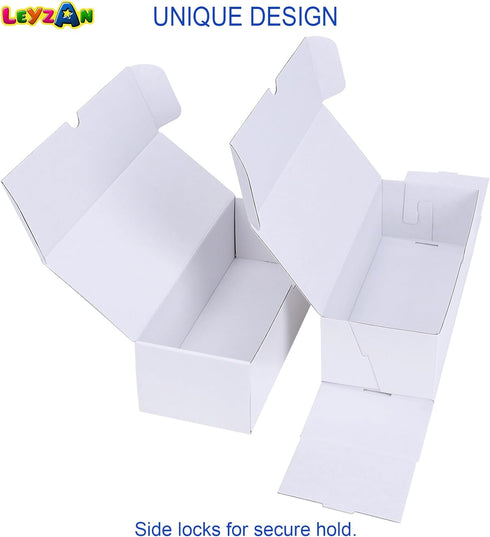Trading-Card Storage Box, 8-Pack 700 Count Corrugated Cardboard with Dividers & Labels for TCG/Magic Storage