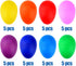 Augshy 40PCS Plastic Egg Shakers, Percussion Musical Maracas with Storage Bag for Music Learning