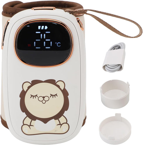 Travel-Friendly USB Bottle Warmer Sleeve - Constant Temperature Milk Heating
