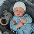 18 Inch Realborn 3+ WOOROY Lifelike Reborn Baby Dolls- Baby Boy Doll, Full Vinyl Body Sleeping Dolls, Poseable Real