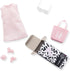 Corolle Girls Valentine Shopping Surprise Set, Fashion Doll and 6-Piece Accessory Set for Kids Ages 4 Years+