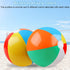 20 Inch Beach Balls, 2 Pack Rainbow Color Pool Toys, Inflatable Balls for Swimming Pool, Beach Toys for Summer Parties