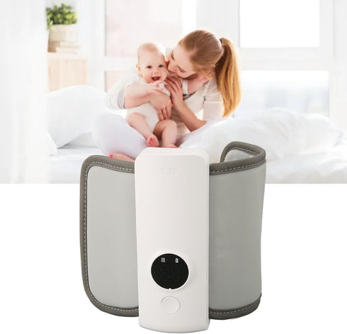 LICAEVEY 6 6000mAh Milk Warmer, Level Temperature USB Charging Bottle Heater with Strap, Car Journey Adapter Universal