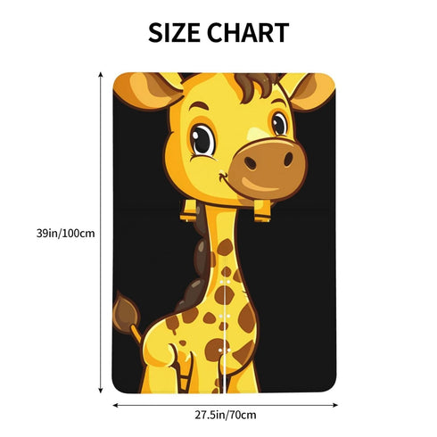 Zhbvncp Giraffe Funny Cute Baby Car Seat Cover & Breastfeeding Nursing Cover - Breathable Stretch Fabric Multi-Use