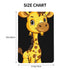 Zhbvncp Giraffe Funny Cute Baby Car Seat Cover & Breastfeeding Nursing Cover - Breathable Stretch Fabric Multi-Use