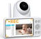 NEWQ HD Baby Monitor: No WiFi 1080P Display Clear Night Vision with Video