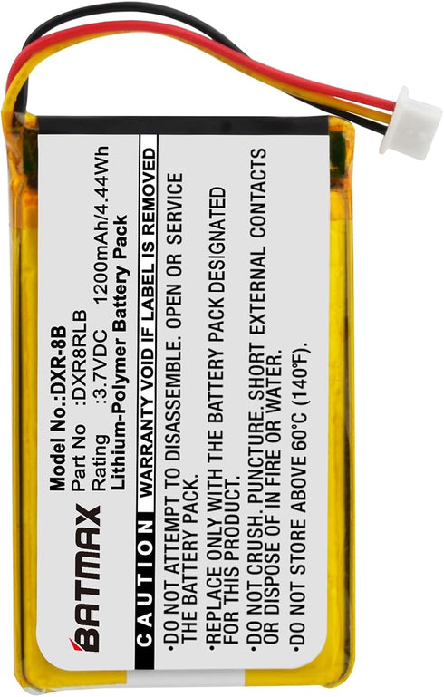 Batmax SP803048 DXR-8 Li-ion Battery Replacement for Infant Optics Video Baby Monitor Rechargeable