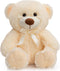 Super Color Teddy Bear Stuffed Animal - Plush Toy for Children, Girlfriend, Family, 14 Inch Beige