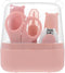 Alasum Nail Clipper Set for Infants, Pink Manicure Clippers with Nail File,