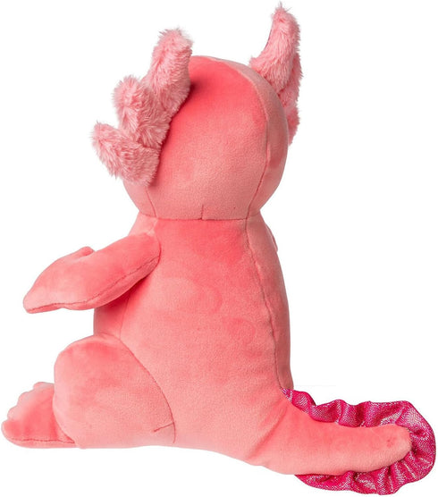 Mary Meyer Stuffed Animal Smootheez Pillow-Soft Toy, 10-Inches, Pink Jazzi Axolotl