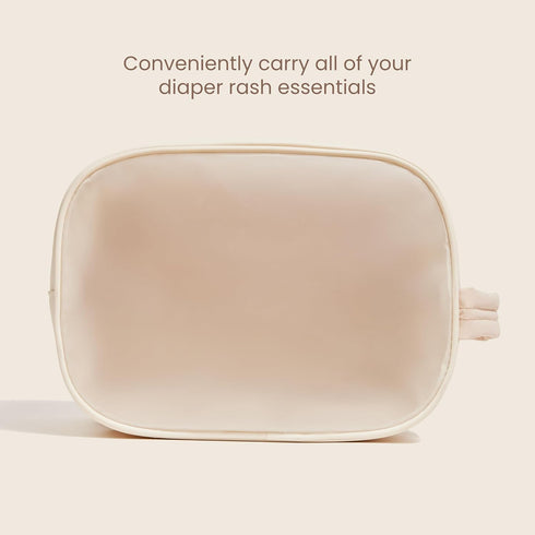 1 Count Buddle Bum Bag, Small Diaper Caddy Tote, Holds All Baby Diapering Essentials, Water-Resistant