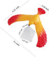 8 Pcs Balancing Bird Gravity Bird Set - Nostalgic Pyramid Balance Eagle for Halloween Christmas (Random Color)