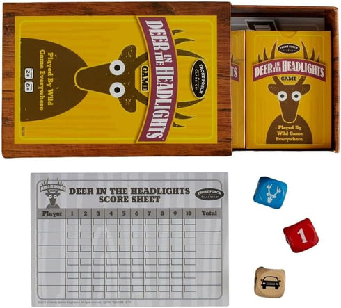 Deer In The Headlights - The Card & Dice Game for Ages 5 and Up, Played by Wild Game Everywhere