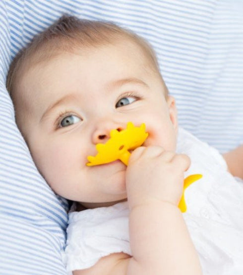Set Innobaby EZ Grip Massaging Teether - Yellow and Blue Star