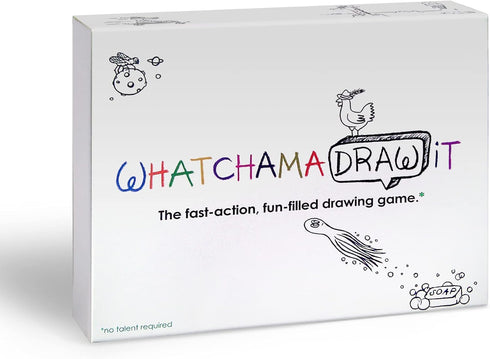 WatchamaDrawit Fast Action Drawing Game by The Imagineering Company - Family Fun for Kids and Adults