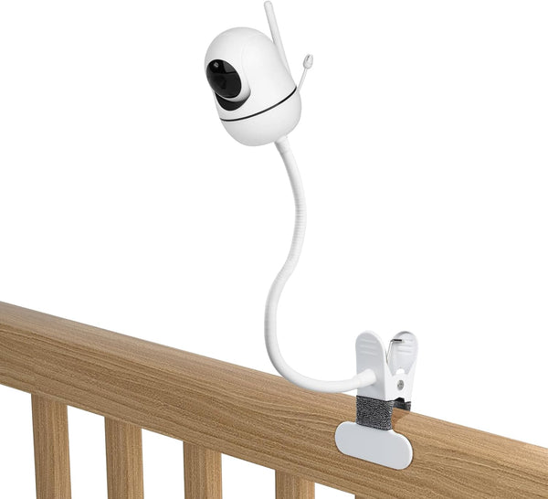 Aobelieve Flexible Clip Clamp Mount for HelloBaby HB65/HB66/HB248, ANMEATE SM935E Video Baby Monitor Cameras