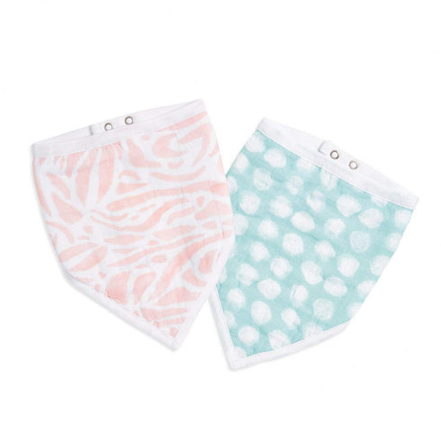 aden + anais essentials Bandana Baby Bib, 100% Cotton Muslin, 3 Layer