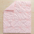 3-Piece Set Pinch PINNKKU Crib Bedding for Boy Girls, Includes Skirt, Blanket and Sheet, Baby Bedding, Pintuck Pleat