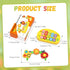 6 9 12 18 3 4 5 6, 1-3 Musical Baby Piano Toy - Multifunctional Interactive Insect Piano Keyboard for Month, STEM