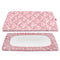 Pack and Play Sheets Fitted, Breathable Thick Playard Lovely Print Cover 39"27"5"