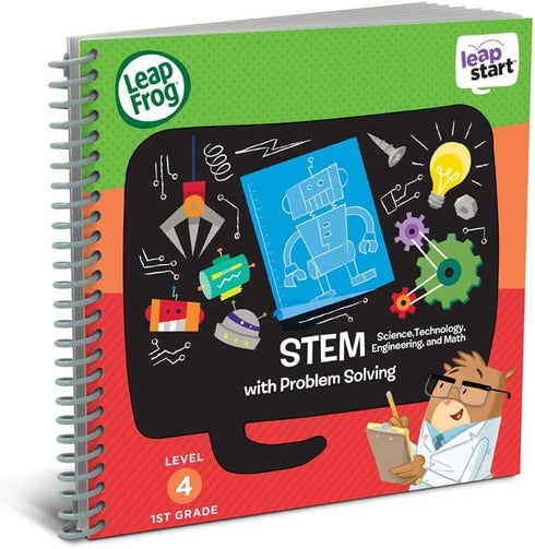 LeapFrog LeapStart 1st Grade Activity Book: STEM and Problem Solving