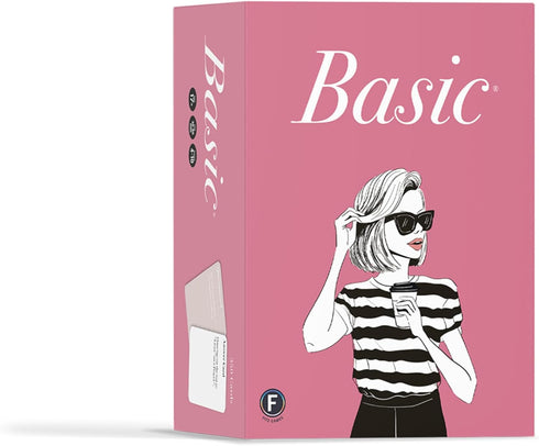FITZ Basic Party Game - Hilarious Girls Night Card Game for Bachelorette Parties, 350 Questions, Ages 17+, 4-10 Players