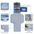 Changing Pad Portable,Diaper Changing Pad,Long Travel Portable Diaper Changing Pad for Baby with Wipes Pocket