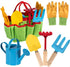 Little Gardener Tool Set with Garden Tools Bag for Kids Gardening -