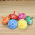 GoodPlay 3 Pcs/Set Gyroscope, Handmade Painted Wood Spinning Tops, Educational Kindergarten Toys