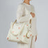 3pc Set, GOBABYMART Diaper Bag Tote Hospital Bag for Labor & Delivery, Maternity Travel Bag with Changing Pad