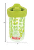 Nuby No Spill 3D Character Sippy Cup, 12 Ounce, Soft Touch Flo Silicone Top, Alligator