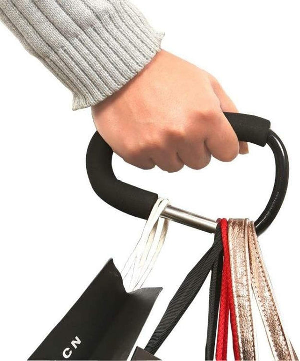 TGOOD Stroller Hooks-2pacs X-Large 16cm Multipurpose Hook Clips for Mommy Shopping Bags, Diaper Bags
