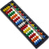 13 Digits Rods with Colorful Beads, Plastic Abacus Arithmetic Soroban for Kids