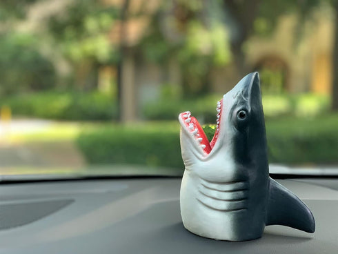 Gemini&Genius Shark Hand Puppet for Kids - Realistic Great White Shark Swimming Pool Beach Bathing Toy