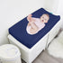 Changing Pad Cover Waterproof, 2 Pack Fitted Diaper Change Table Sheets for Baby Boys Girls, Navy