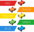 1 2 3 Set 5/7 Racer-5 WOOD CITY Toddler Toys for Years Old, Wooden Car Ramp Racer Toy Vehicle with Mini Cars & Race