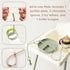 Silicone Plates for Babies with Suction, Divided Baby Spoons, Toy Straps, Placemat, Tethers & Built-in Suction Cups -