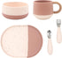 Yeah Baby Goods Silicone Dinnerware Set Dishwasher Safe Toddler Plate and Bowl