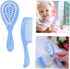 Set Gentle Dandruff Comb and Brush for Newborns in Blue