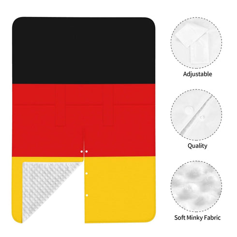 Zhbvncp Germany Flag Baby Car Seat Cover & Breastfeeding Nursing Cover - Breathable Stretch Fabric Multi-Use Nursing