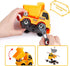 Construction Worker Costume for Boys, Toddler Builder Career Outfit for Pretend Role Play, Ages 3-7